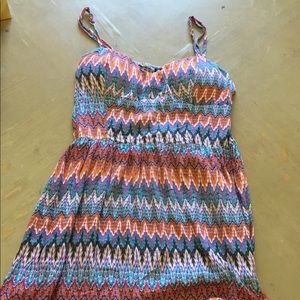 Colorful Spaghetti strapped  AS U WISH Mi XL dress